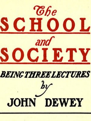 cover image of The School and Society